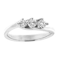 Anello Fanton Gioielli Donna TRILOGY in Oro Diamante 0.35 Ct FLT12PBROB - FLT12PBROB